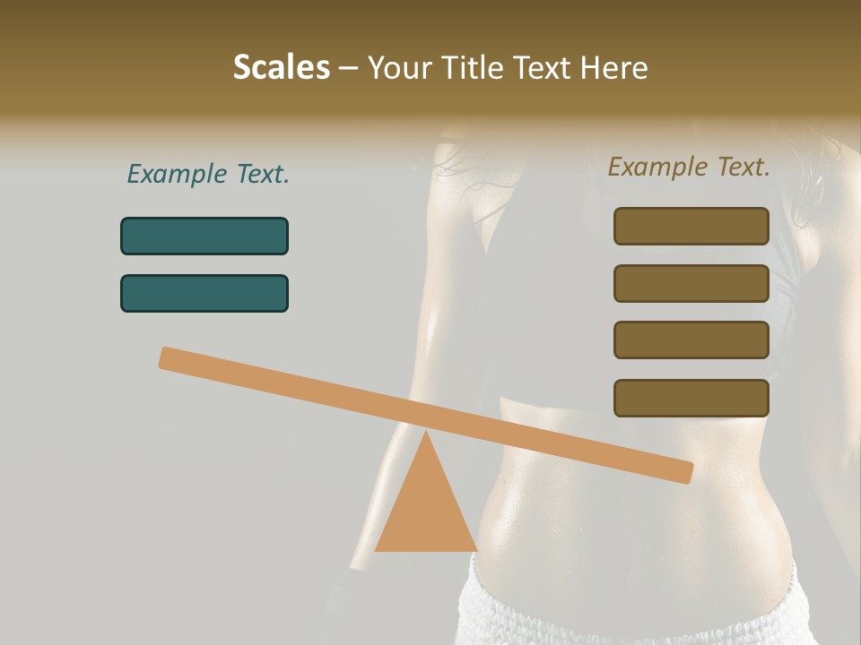 Gym Train Lifestyle PowerPoint Template
