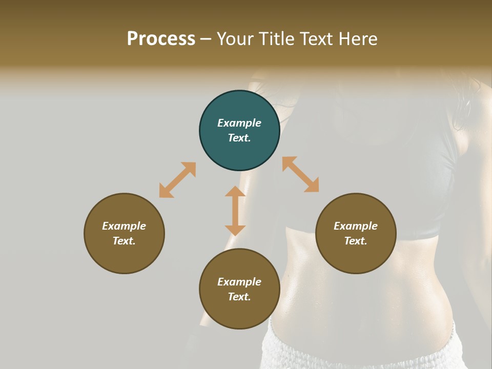 Gym Train Lifestyle PowerPoint Template