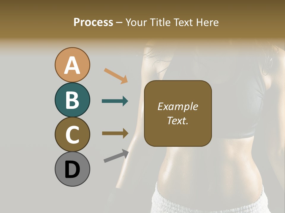 Gym Train Lifestyle PowerPoint Template