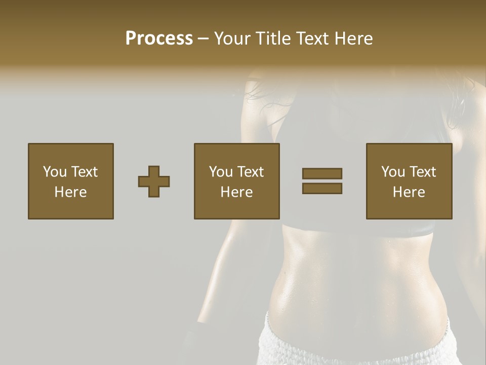 Gym Train Lifestyle PowerPoint Template