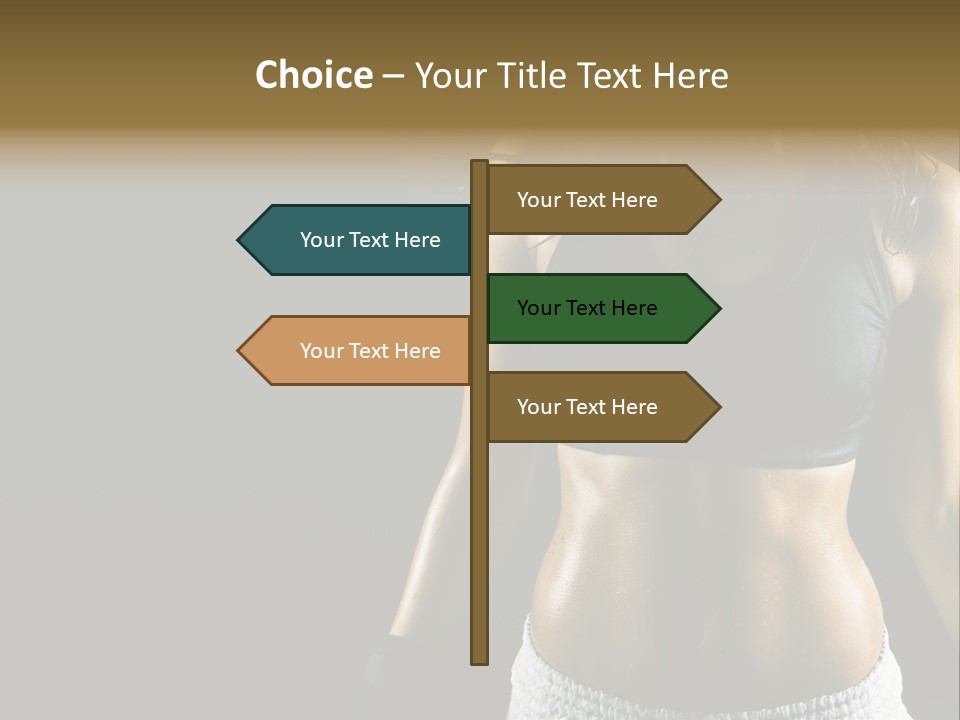 Gym Train Lifestyle PowerPoint Template