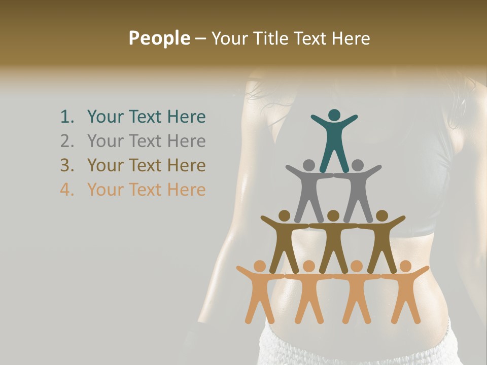 Gym Train Lifestyle PowerPoint Template