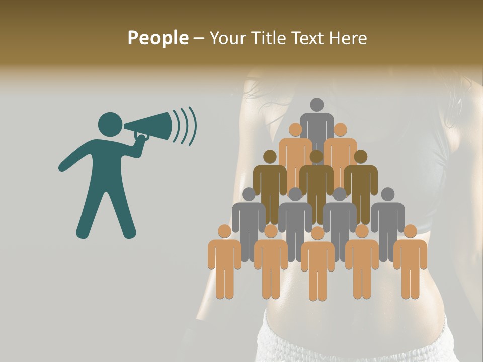 Gym Train Lifestyle PowerPoint Template