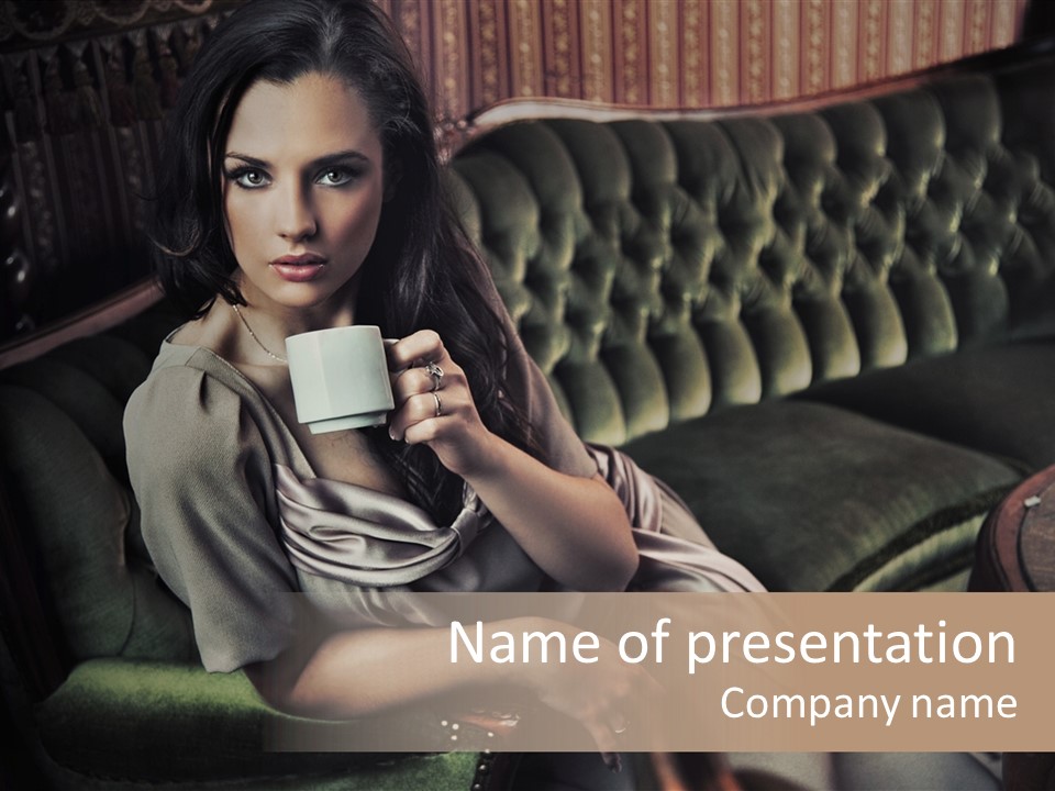 Afternoon Coffee PowerPoint Template