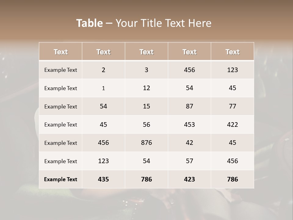 Afternoon Coffee PowerPoint Template
