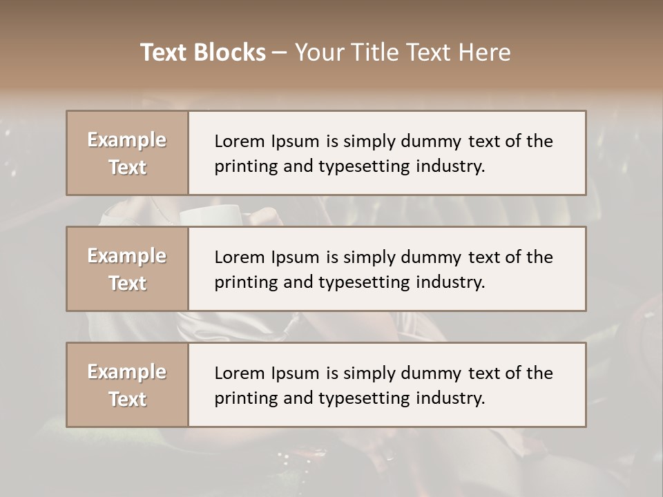 Afternoon Coffee PowerPoint Template