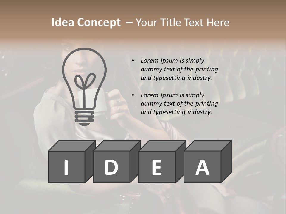 Afternoon Coffee PowerPoint Template