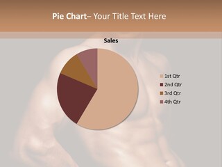 Bodybuilding Guy Power PowerPoint Template