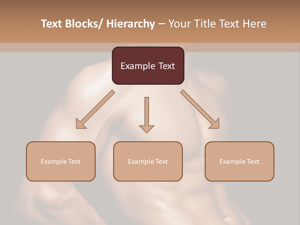 Bodybuilding Guy Power PowerPoint Template