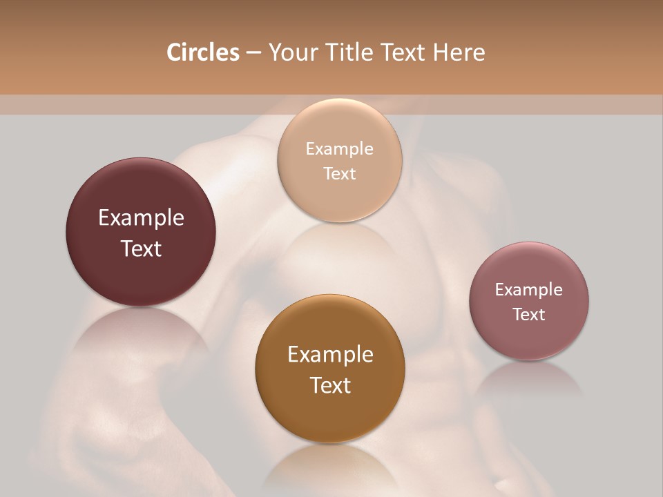 Bodybuilding Guy Power PowerPoint Template