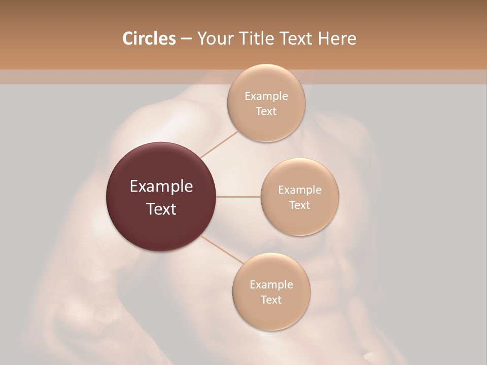 Bodybuilding Guy Power PowerPoint Template