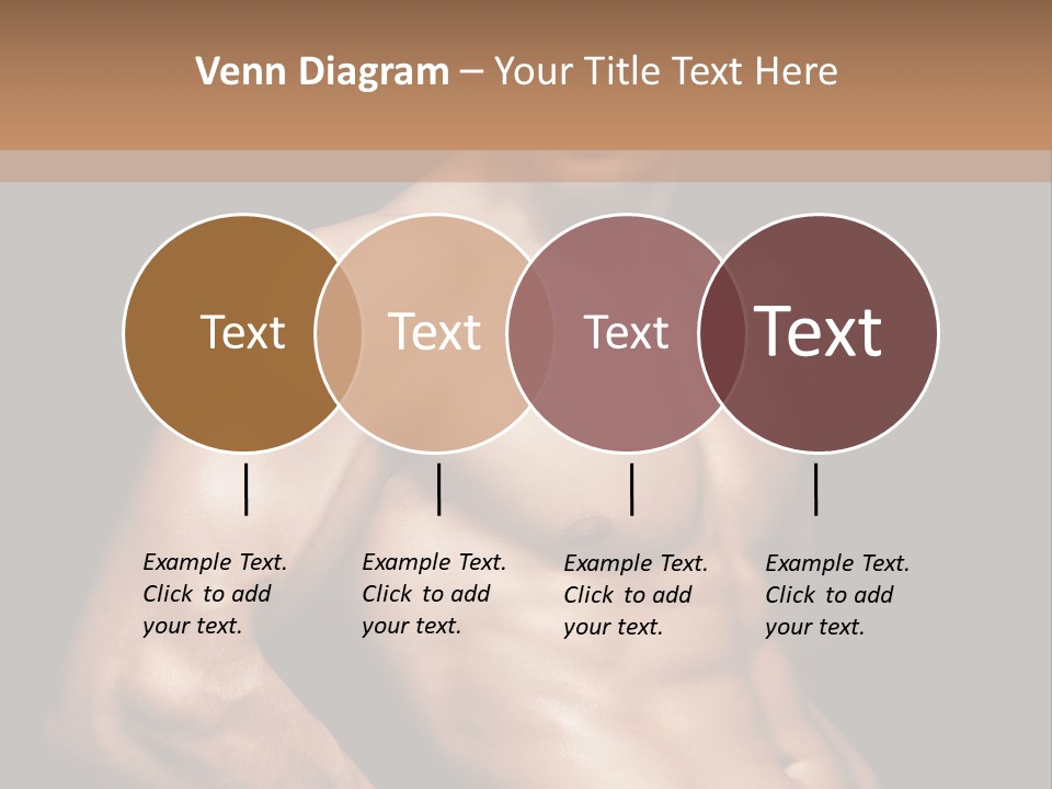 Bodybuilding Guy Power PowerPoint Template