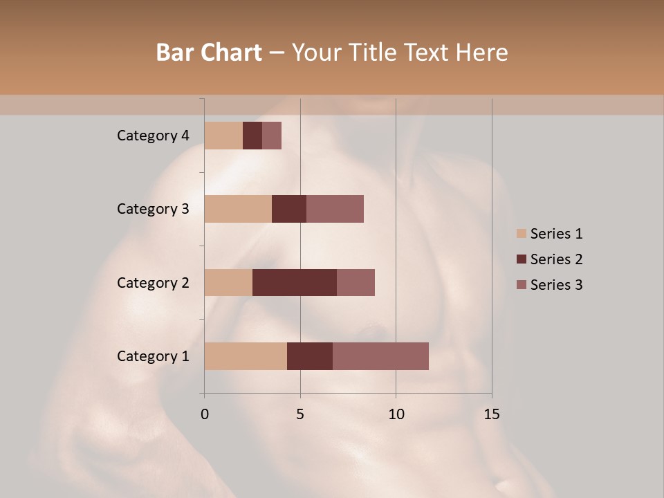 Bodybuilding Guy Power PowerPoint Template