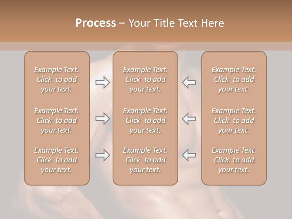 Bodybuilding Guy Power PowerPoint Template