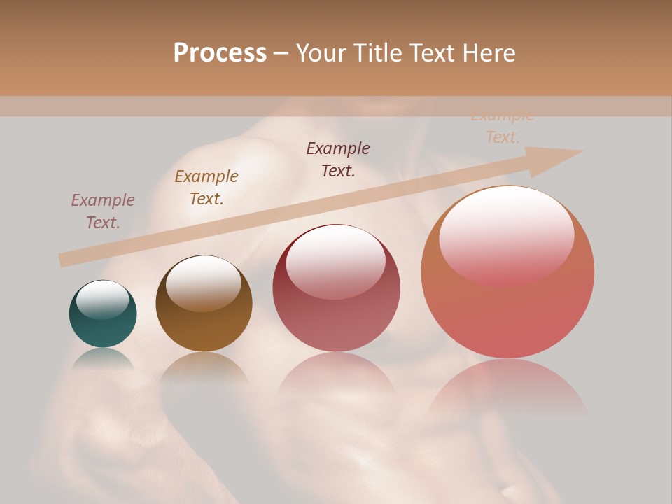 Bodybuilding Guy Power PowerPoint Template