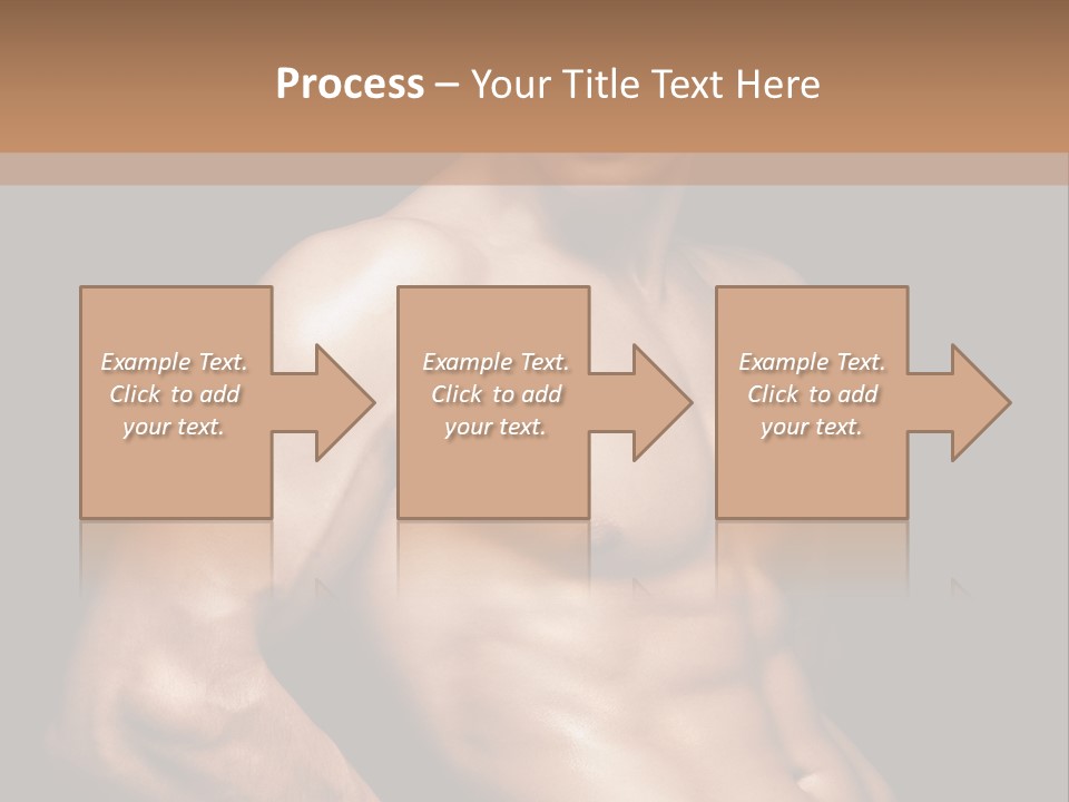 Bodybuilding Guy Power PowerPoint Template