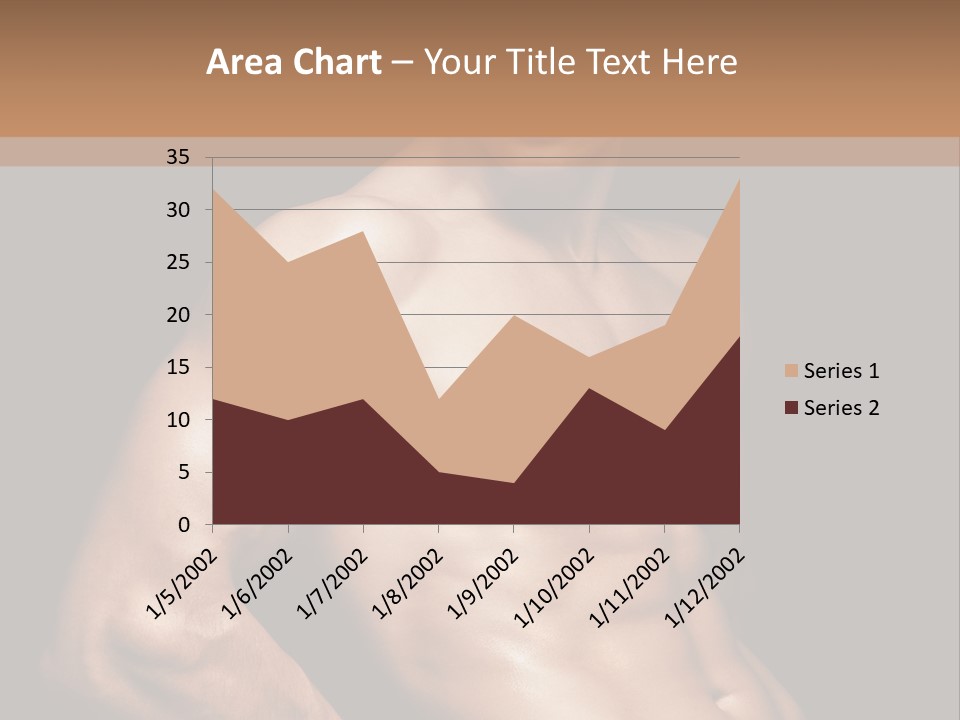 Bodybuilding Guy Power PowerPoint Template