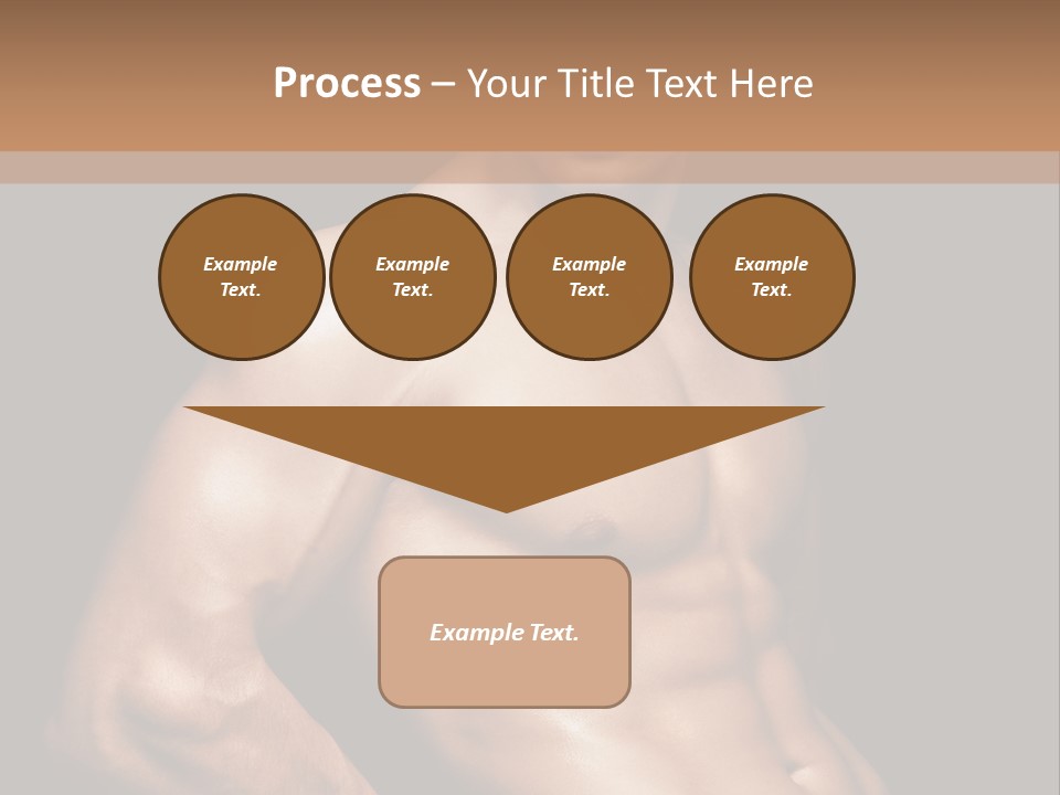 Bodybuilding Guy Power PowerPoint Template