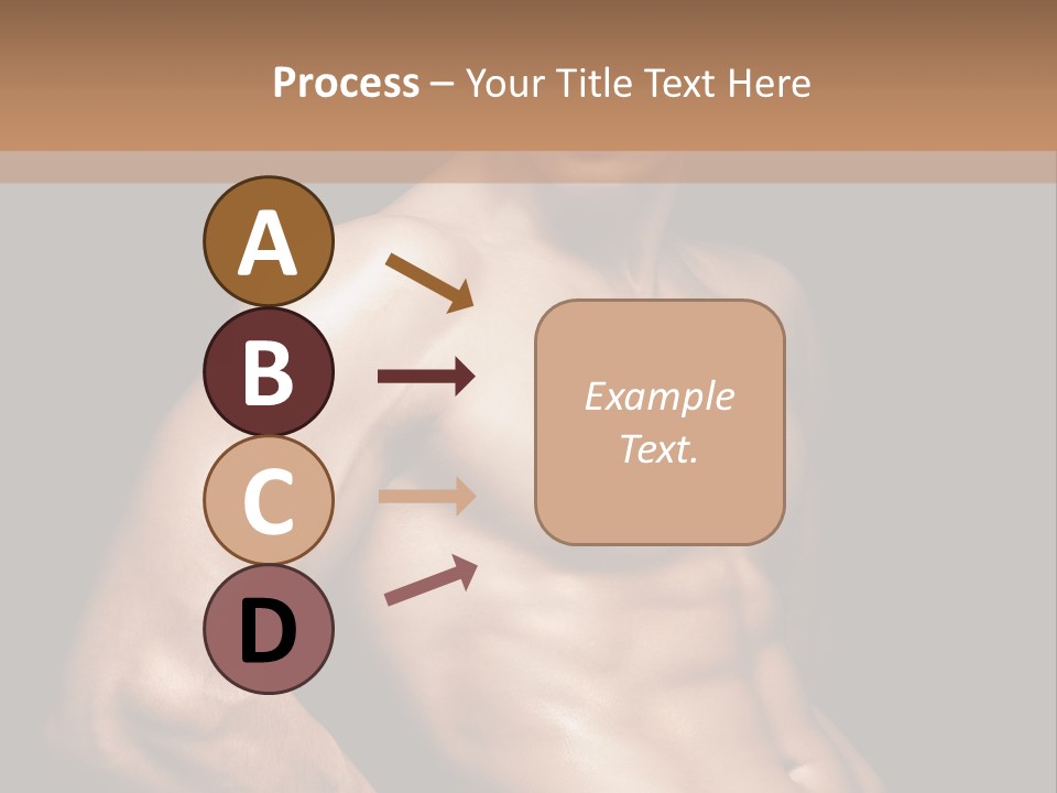 Bodybuilding Guy Power PowerPoint Template