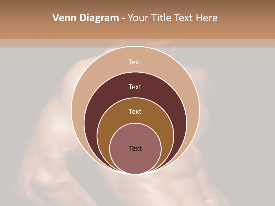 Bodybuilding Guy Power PowerPoint Template