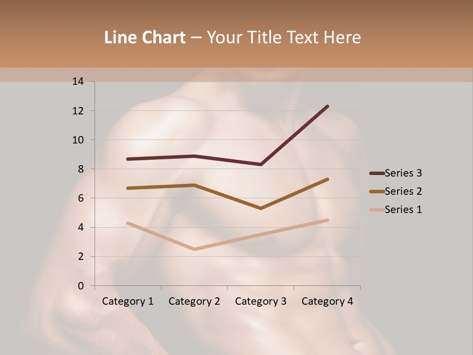 Bodybuilding Guy Power PowerPoint Template