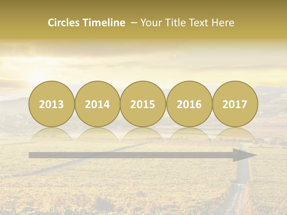 Pastoral Rural Fruit PowerPoint Template