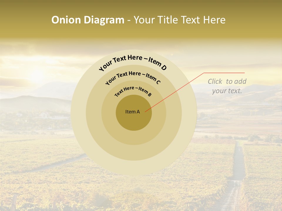 Pastoral Rural Fruit PowerPoint Template