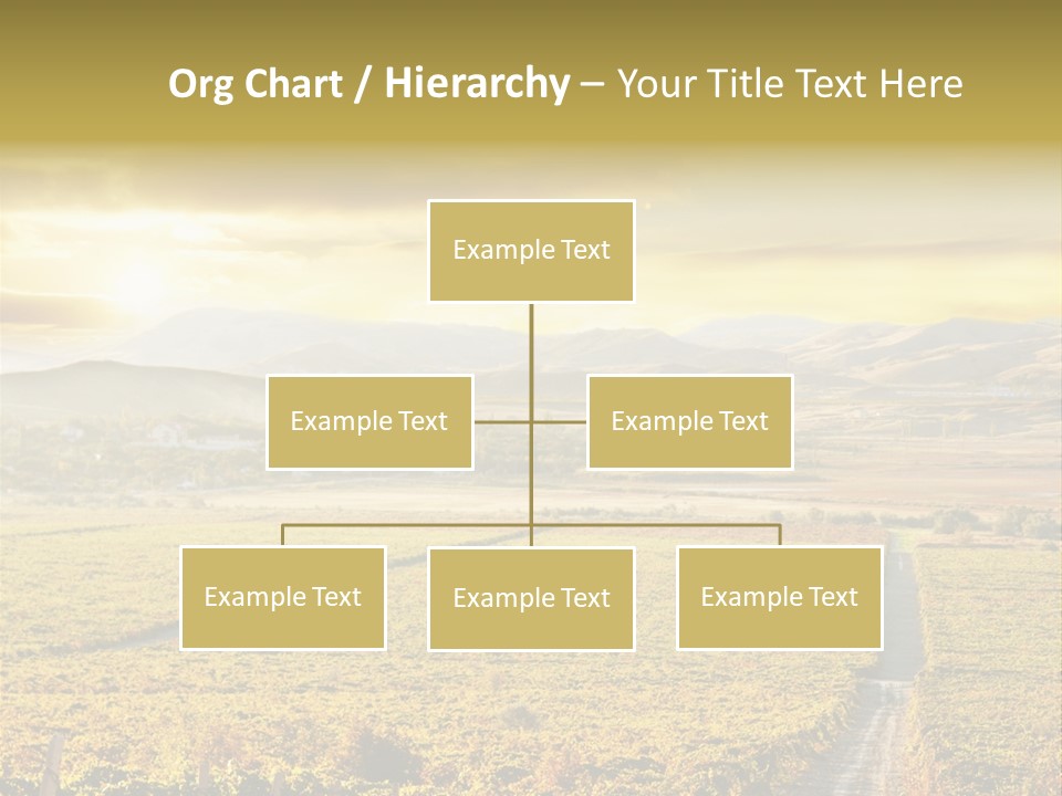 Pastoral Rural Fruit PowerPoint Template