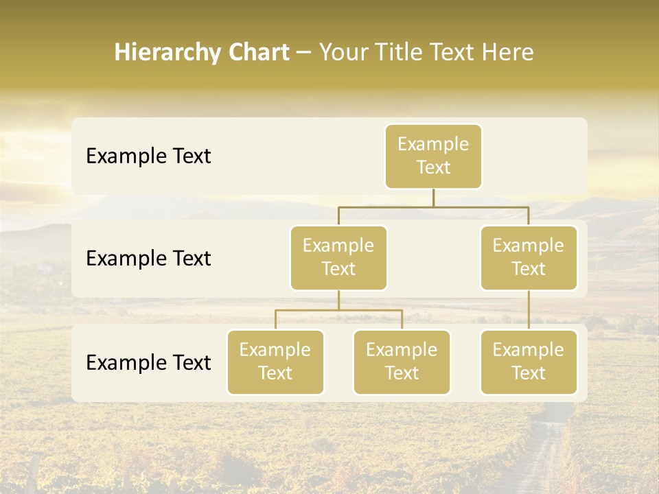 Pastoral Rural Fruit PowerPoint Template