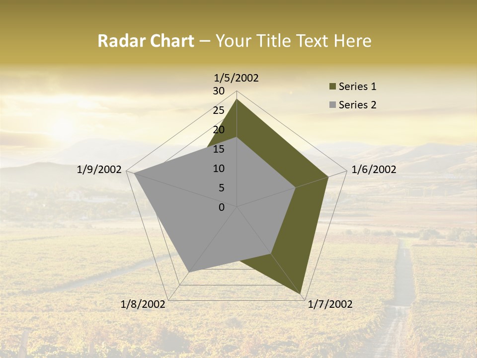 Pastoral Rural Fruit PowerPoint Template