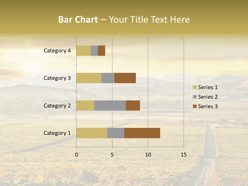 Pastoral Rural Fruit PowerPoint Template