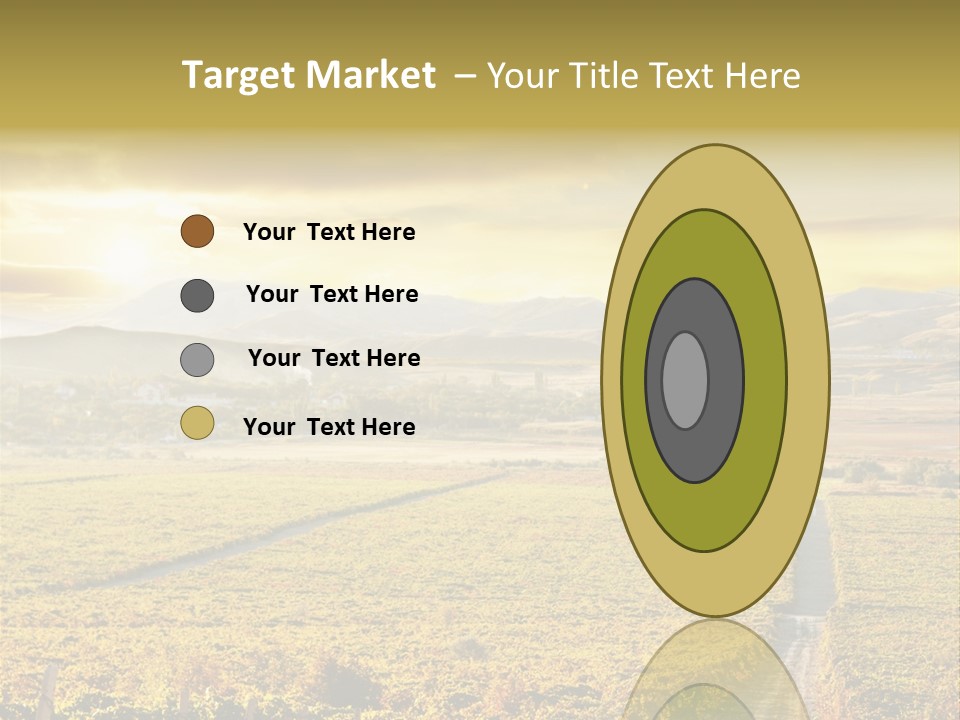 Pastoral Rural Fruit PowerPoint Template