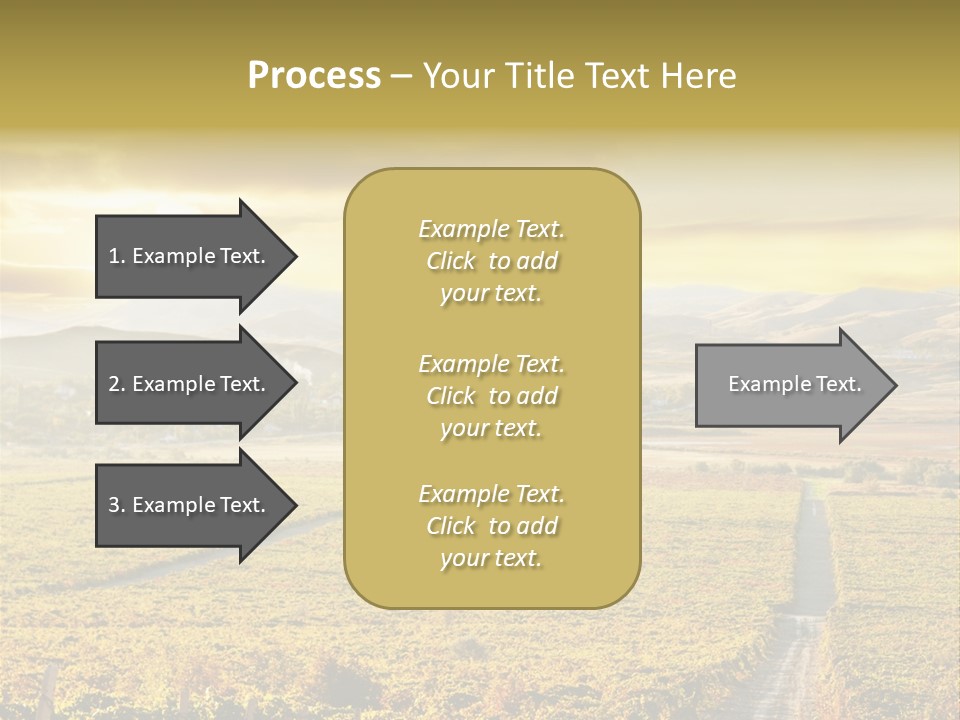 Pastoral Rural Fruit PowerPoint Template