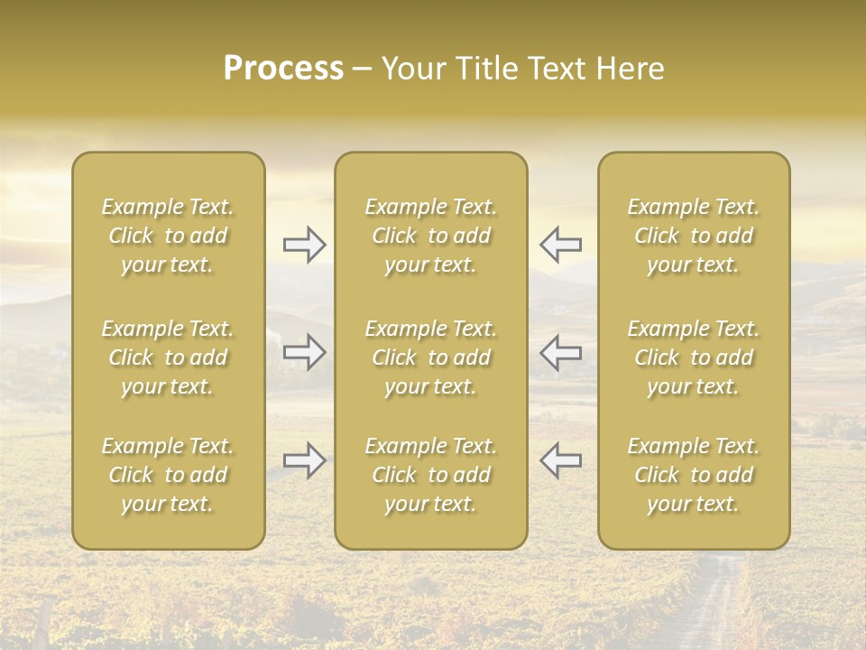 Pastoral Rural Fruit PowerPoint Template