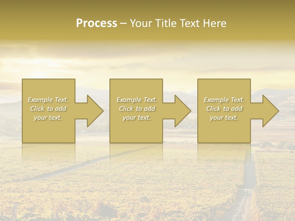 Pastoral Rural Fruit PowerPoint Template
