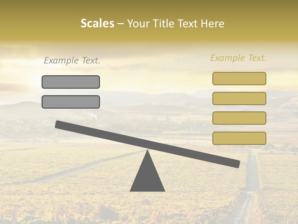 Pastoral Rural Fruit PowerPoint Template