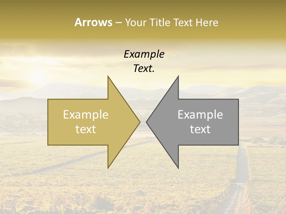 Pastoral Rural Fruit PowerPoint Template