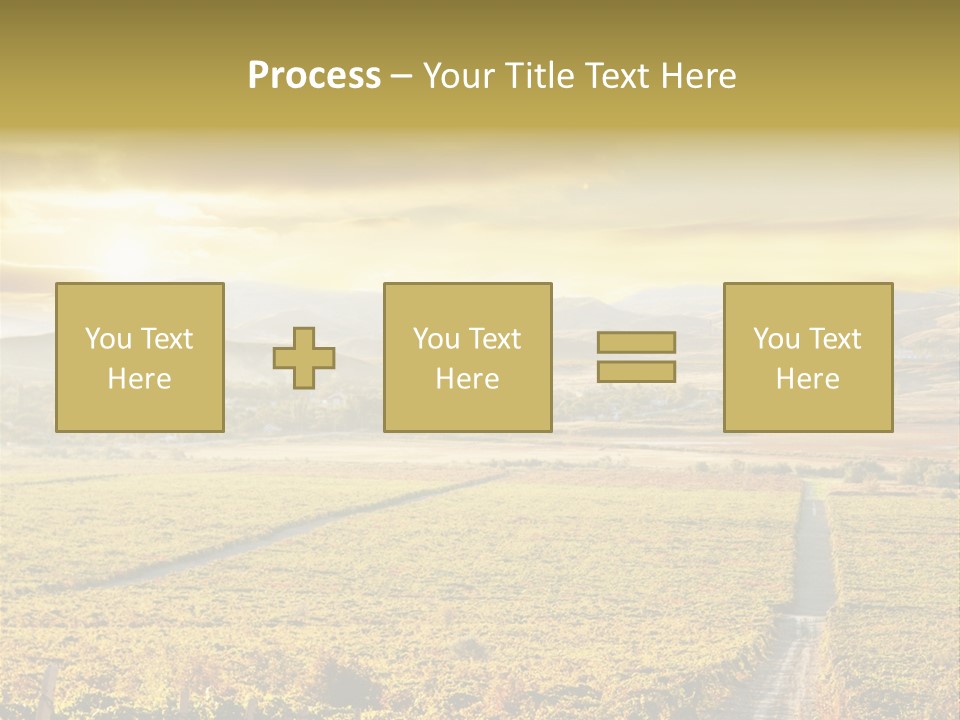 Pastoral Rural Fruit PowerPoint Template