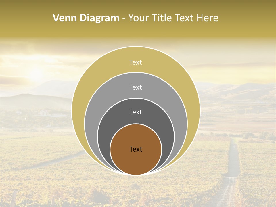 Pastoral Rural Fruit PowerPoint Template