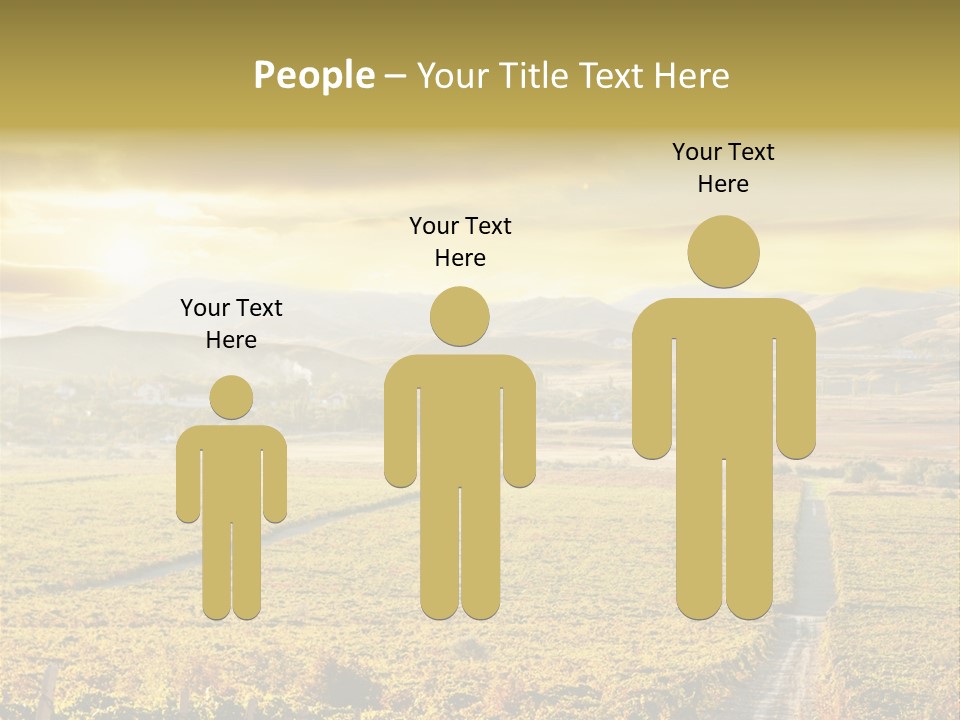 Pastoral Rural Fruit PowerPoint Template