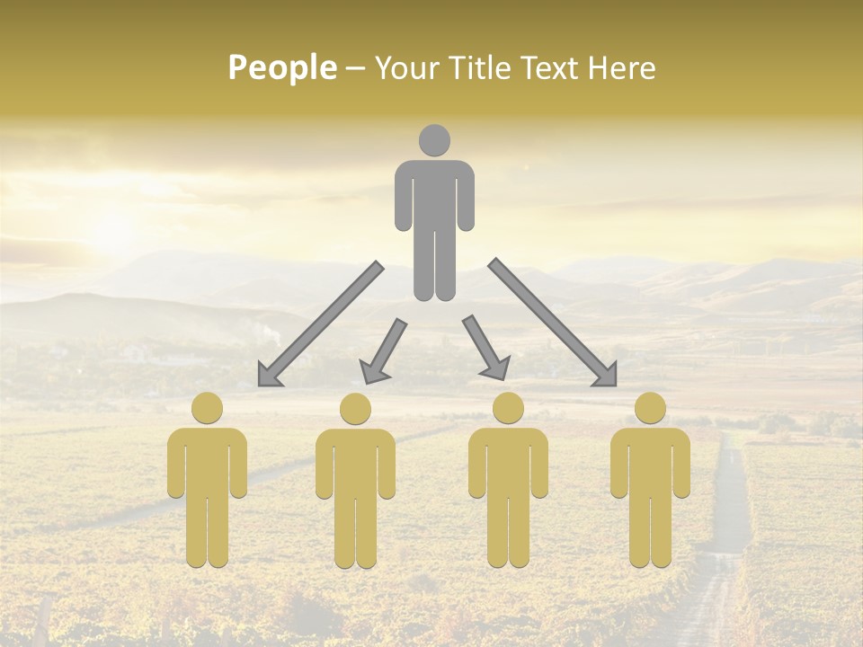 Pastoral Rural Fruit PowerPoint Template