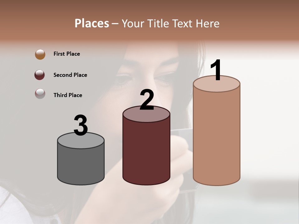 Outdoor Sitting Attractive PowerPoint Template