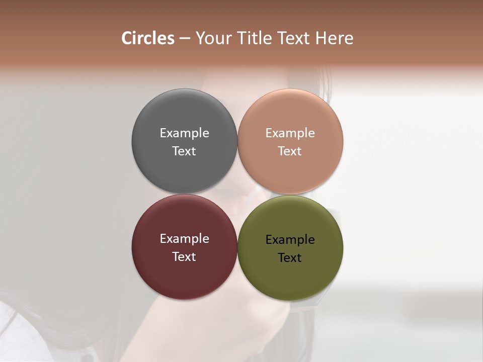 Outdoor Sitting Attractive PowerPoint Template