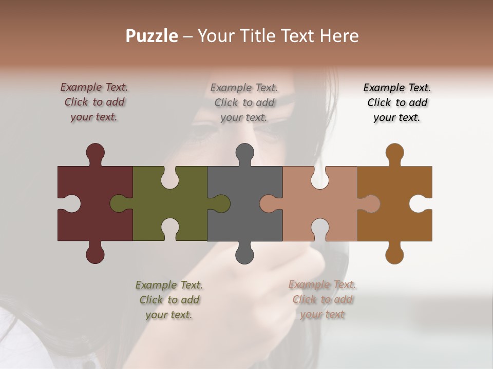 Outdoor Sitting Attractive PowerPoint Template