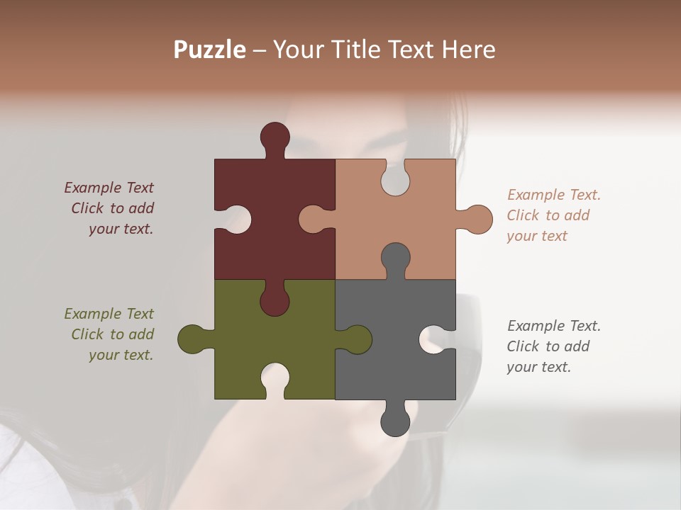 Outdoor Sitting Attractive PowerPoint Template