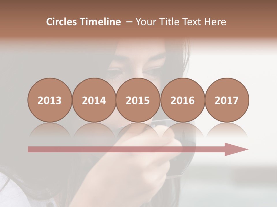 Outdoor Sitting Attractive PowerPoint Template