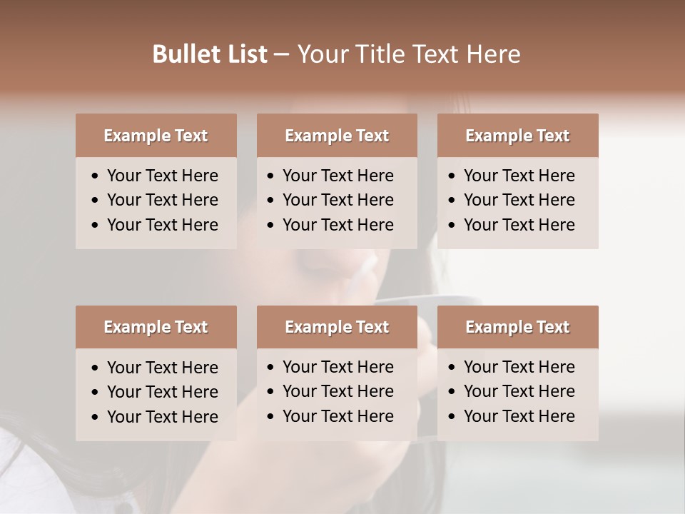 Outdoor Sitting Attractive PowerPoint Template