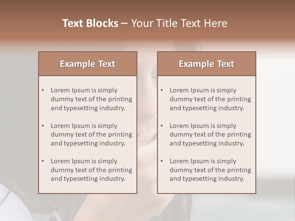 Outdoor Sitting Attractive PowerPoint Template