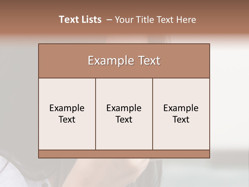 Outdoor Sitting Attractive PowerPoint Template
