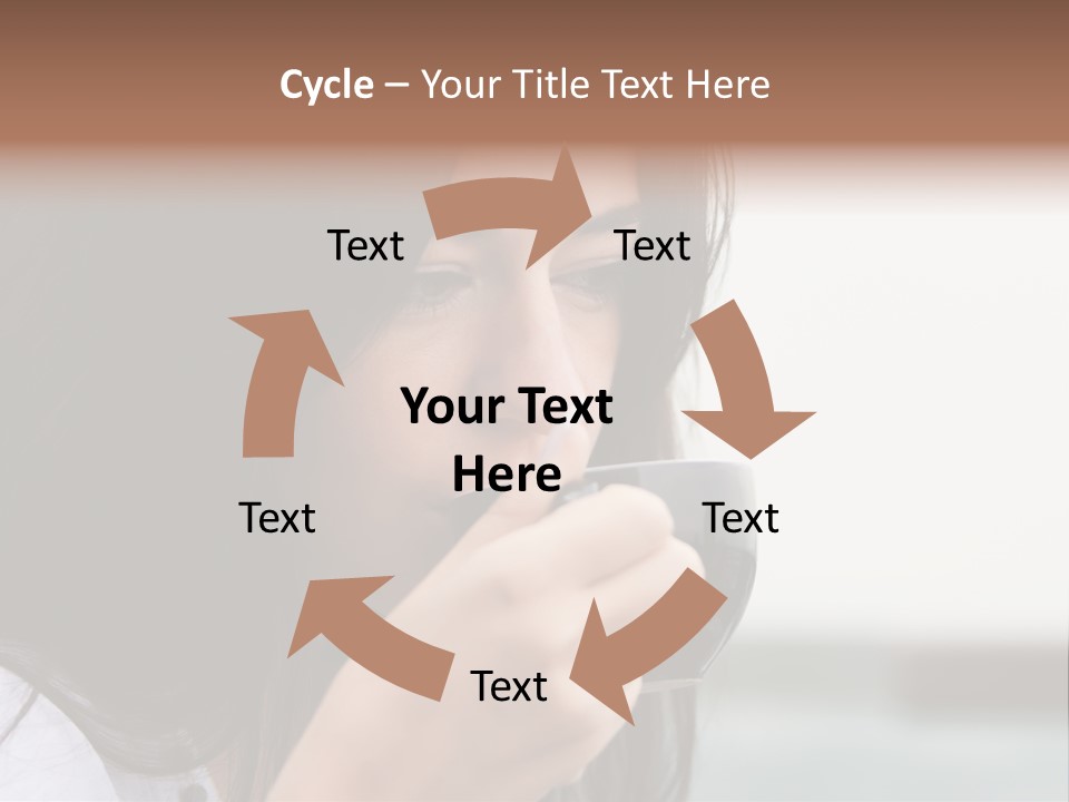Outdoor Sitting Attractive PowerPoint Template